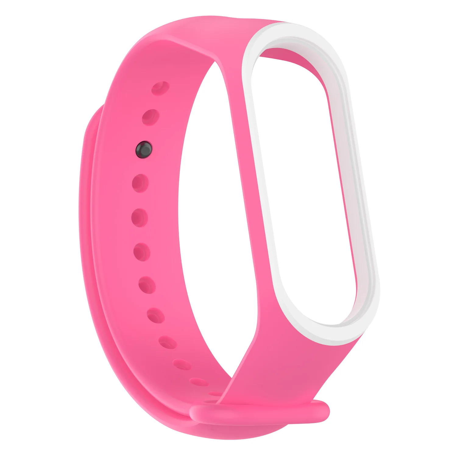 Цветной яркий сменный ремешок на запястье для Xiaomi mi Band 4 3 Watch Band двойной разноцветный браслет TPU подходит для Xiao mi Bracelet 3 4