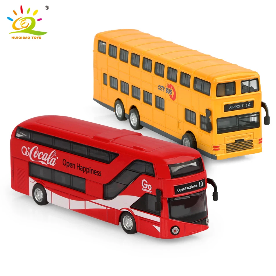 4 шт./компл. Домашняя Коллекция сплав автобус игрушка модель Diecasts & Toy транспортные
