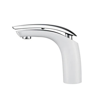 

Hot and Cold Sink Faucet Bathroom White Faucet Bathroom Faucet Hot and Cold
