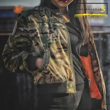 Emersongear, женская теплая куртка для девочек MA1, стильная, теплая, для улицы, Camoflage, софтшелл, водонепроницаемая, ветрозащитная куртка, тактическая куртка