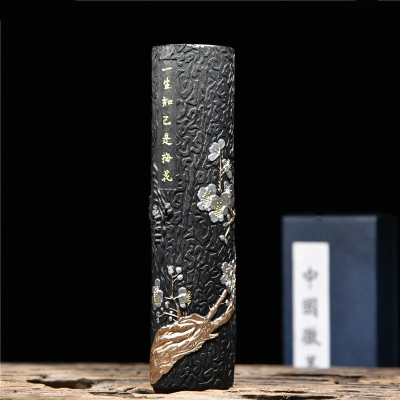 Чернила для каллиграфии Tinta китайская чернильная палочка для рисования чернилами каменная каллиграфия кисть твердая сосна Твердые чернила Китайский рисунок
