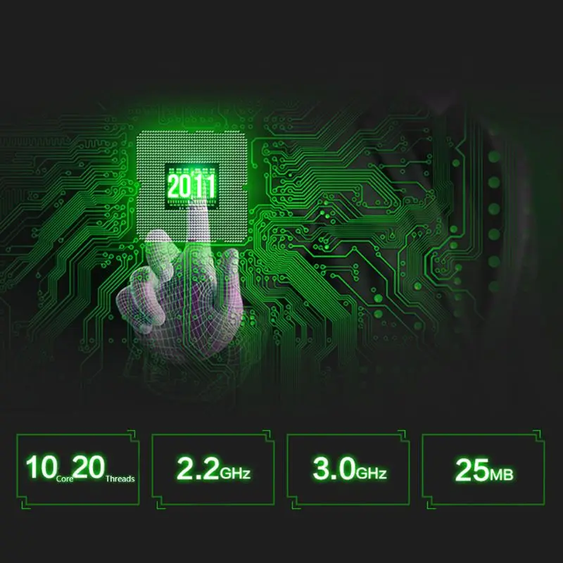 Huananzhi X79 ZD3 модуль материнской платы LGA2011 ATX SATA3 USB3.0 Dual PCI E 16X NVME M.2 SSD Поддержка REG ECC ram