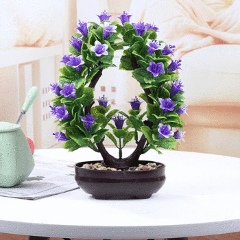 

2018 New Products Home Indoor Living Room Decorations Decoration Desktop Creative Artificial Flower Potted Plant Green Vegetatio