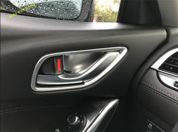 

Inner Car Door Pull Doorknob Handle Hand-clasping Bowl Decoration Accessories Cover Trim Fit For Mazda 6 2016 2017