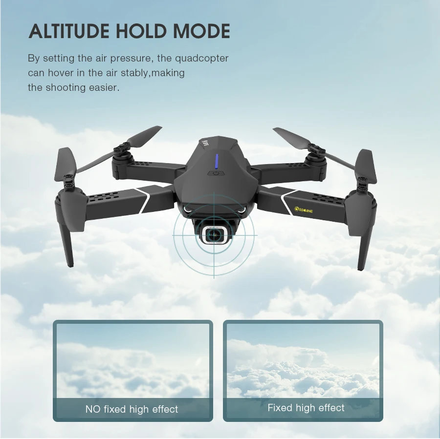 Квадрокоптер E520S с GPS Wi Fi FPV камера 4K/1080P HD широкий угол обзора режим полета