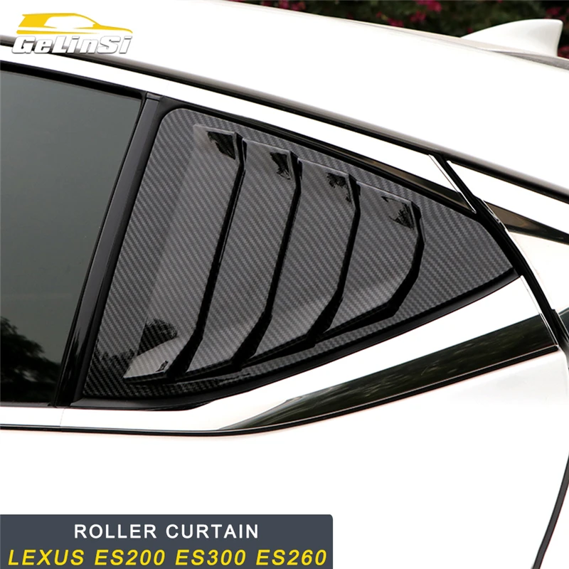 

GELINSI Car Rear Side Window Sunshade Folding Shield Roller Blinder Shutter Curtain for Lexus ES 2018 ES200 ES300 ES260