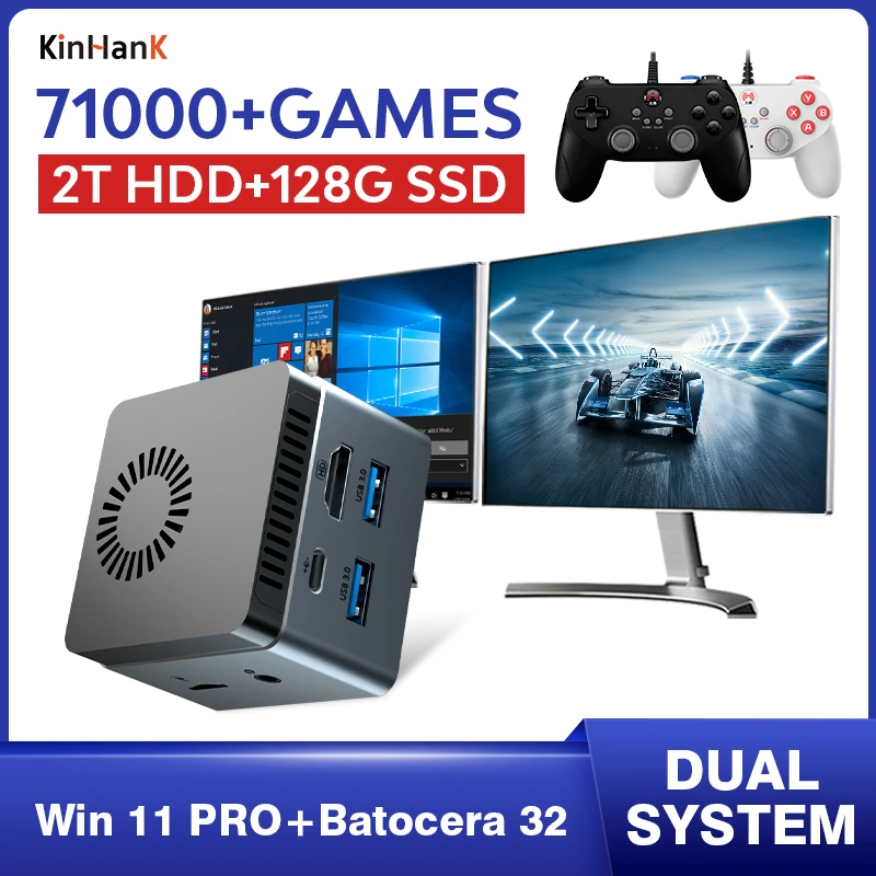 Super Console X Mini Pc Linux Larkbox Pro 4k Windows 11 System Video Game Consoles With Retro Games For Ps2 Wii Dc N64 Mame Video Game Consoles Aliexpress