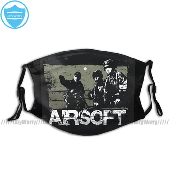 

Strikeball Mouth Face Mask Airsoft Fan's Game Facial Mask with Filters Kawai for Adult Nice Mask