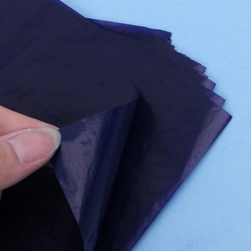 Double sided carbon copier stencil transfer paper 50 sheets 48K