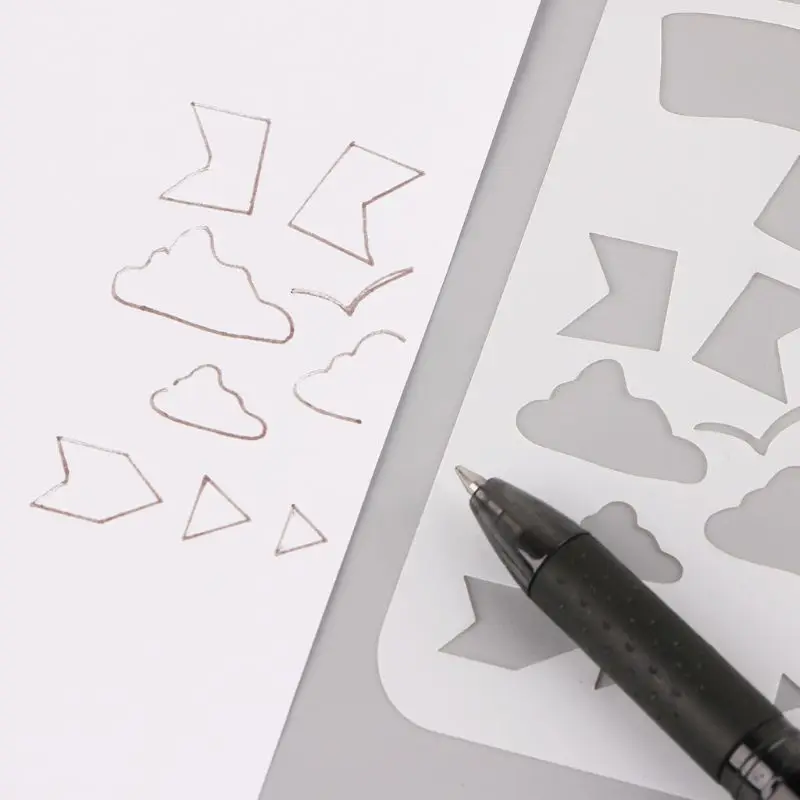 Рисунок 5 - набор трафаретов для ежедневника