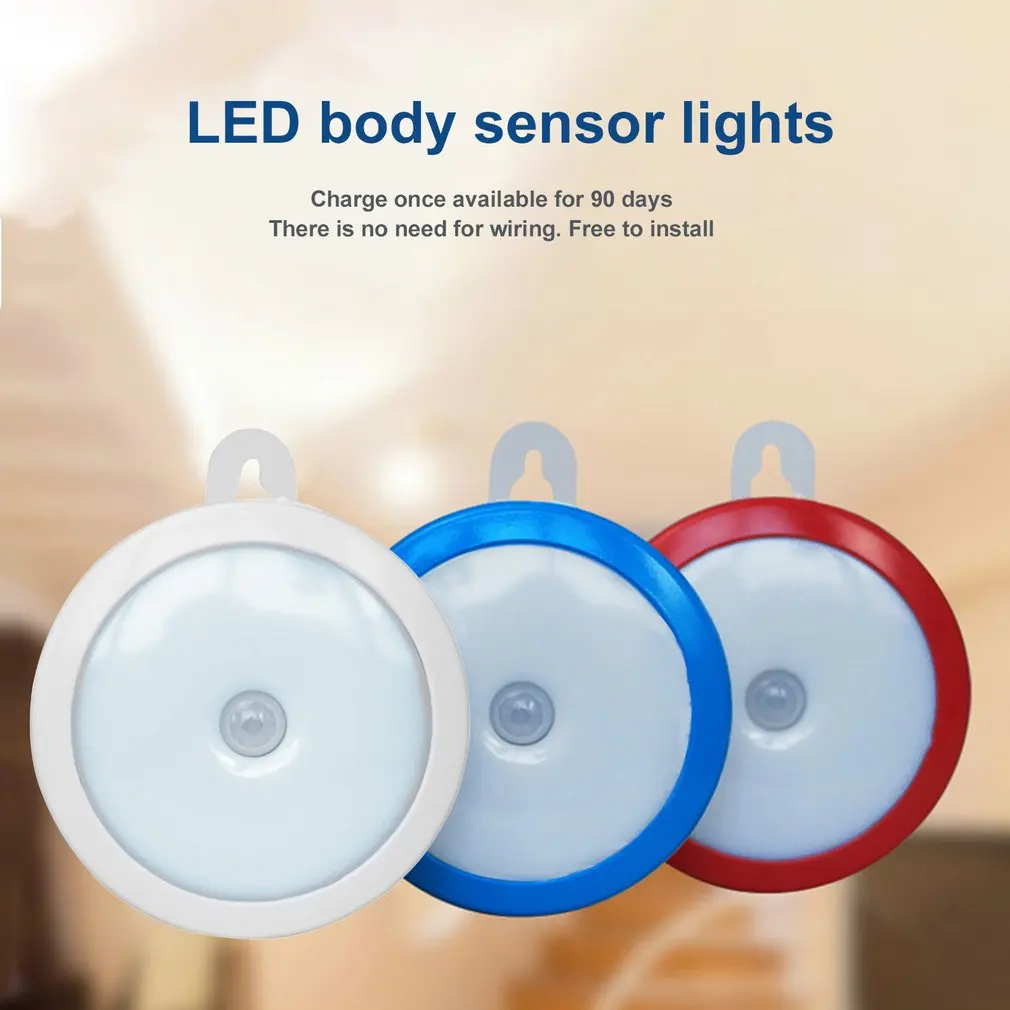  Portable Wireless 5 LED Lamp PIR Motion Sensor Light Wall Light Night Light Highlight Bright Lamp f - 4000196408615