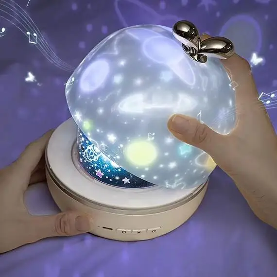 

HobbyLane Universe Home Mini Projector Toy Glow In The Dark Stars Moon Sky Projector Baby Sleeping Porjector Gift Home Use