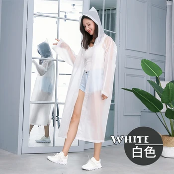 

Travel Pants Waterproof Nylon Raincoat Women Transparent Ladies Hooded Raincoat Long Overall Stylish Impermeable Rain Gear