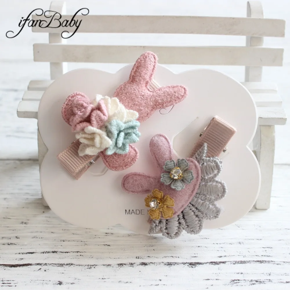 Girl Hair clips flower clips Children Accessories Hair pin (5)