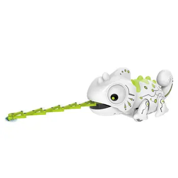 

2.4CHz RC Robot Dinosaur Toys Chameleon Pet Changeable Light Remote Control Electronic Model Animal Intelligent Robot Kit Toys