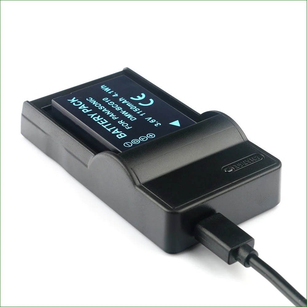 Digital Camera Battery Charger for Panasonic DMC-ZS20 ZS25 TZ6 TZ7 TZ8 TZ10 TZ18 TZ20 TZ22, led battery charger,dual usb battery charger,battery charger adapter