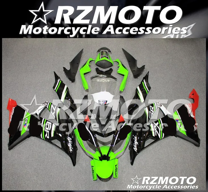Новый Abs мотоцикл обтекатель подходит для Kawasaki ZX6R 636 2013 2018 бодикон литья под