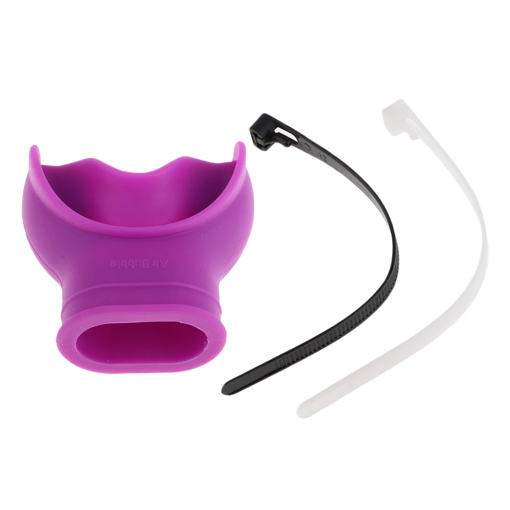 Diving Regulator Tube Bite Underwater Snorkel Scuba Silicone Mouthpiece Accessories