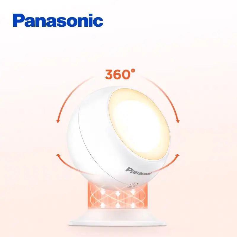 Светодиодная настольная лампа Panasonic с зарядкой осветительный прибор для спальни