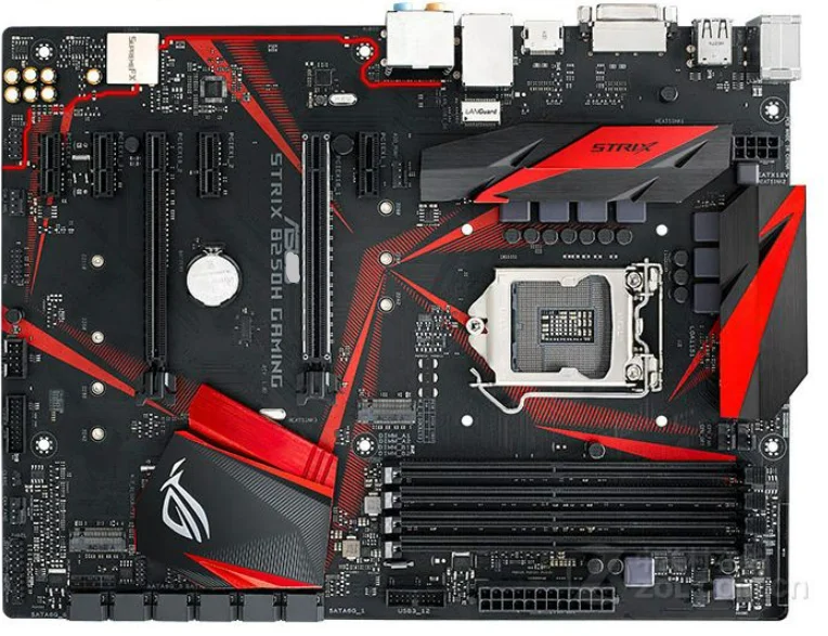 Игровая материнская плата Asus ROG STRIX B250H DDR4 LGA 1151 B250 б/у | Компьютеры и офис