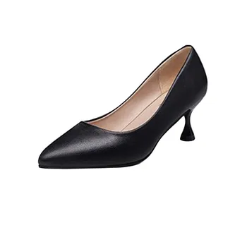 

Shoes Woman Pointed Toe Thin High Heel Solid Color Sexy Dignified Slip-On Expensive Four Seasons Shoes Woman High Heel