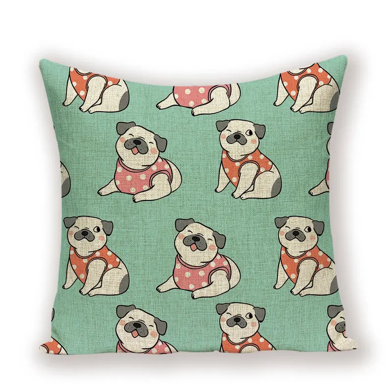 

Dachshund Dog Cushion Cover Cute Animal Cushions Case Decoration Bed Linen 45x45cm Decor for Home Pillowcases for Pillows Covers