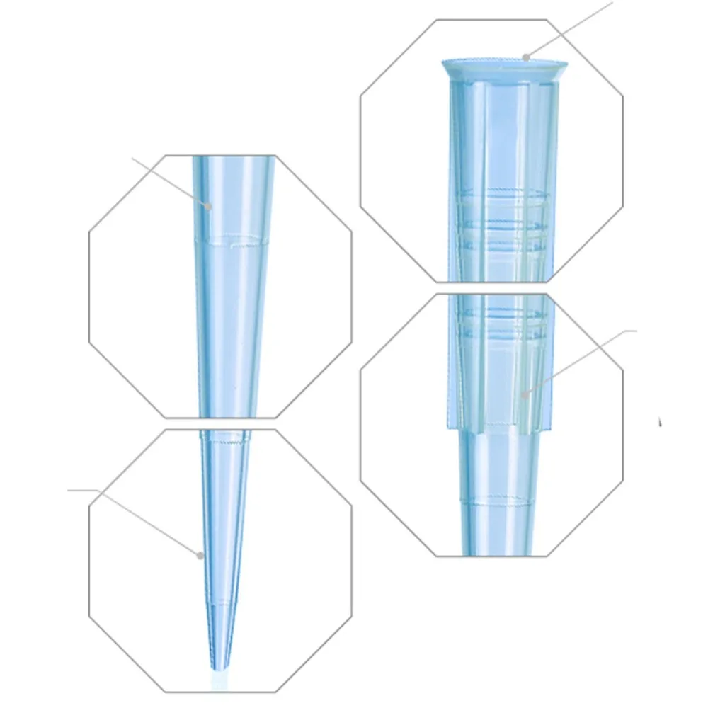 Пластиковые пипетки наконечники коробка лабораторные принадлежности 10ul-5000ul пипетки наконечники аксессуары инструменты экспериментальные расходные материалы