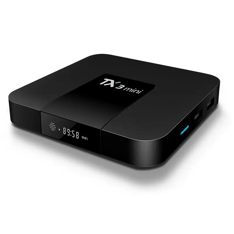 TX3 Мини Android 8,1 ТВ приставка Amlogic S905W четырехъядерный 2 Гб 16 Гб 2,4G Wifi HDR 4K телеприставка