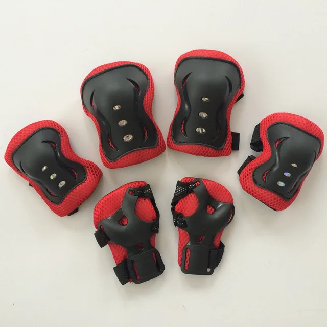 US $6.67 Children Sports Combination Thick Butterfly Protective Clothing Scooter Protective Clothing Top Gra