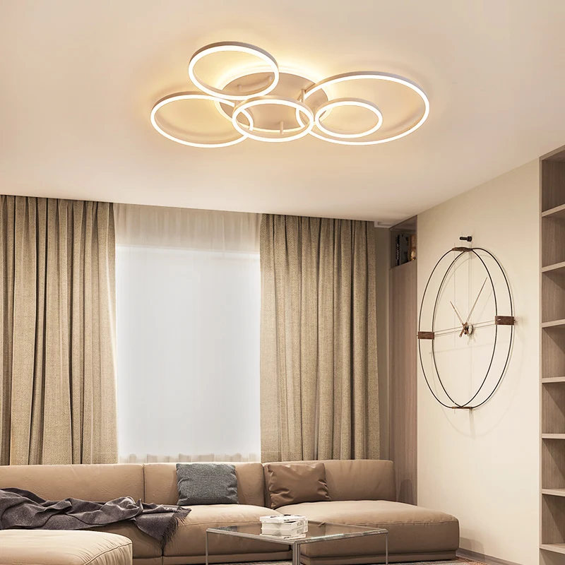 

Ceiling Lights Remote Control Living Room Bedroom Modern Led Dimming Led Ceiling Lamp Multiple Combination Personality Ceiling