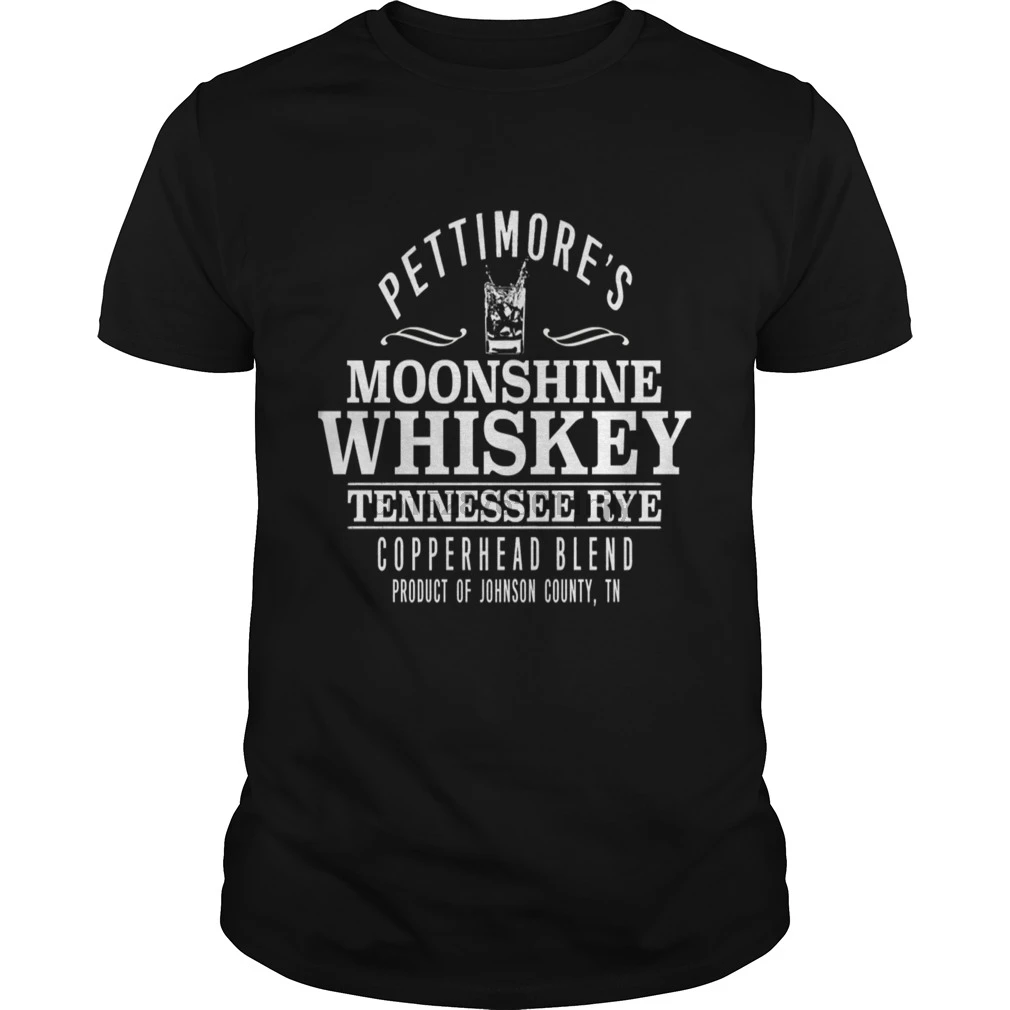 Мужская футболка Pettimores moonshine whiskey - Copperhead blend (1) крутая с принтом Футболки | одежда