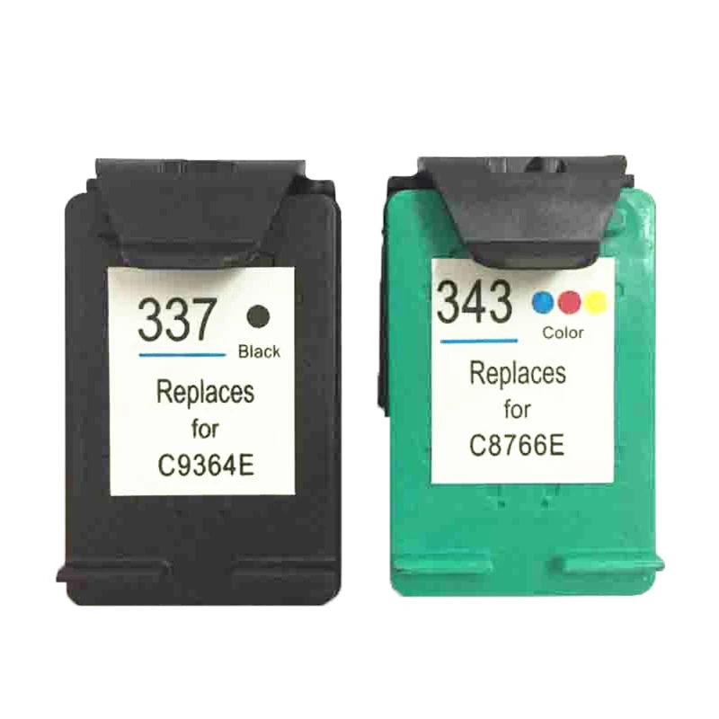 Чернильный картридж Vilaxh для HP 343 337 Photosmart C4180 D5160 Deskjet 2575 D4160 | Компьютеры и офис
