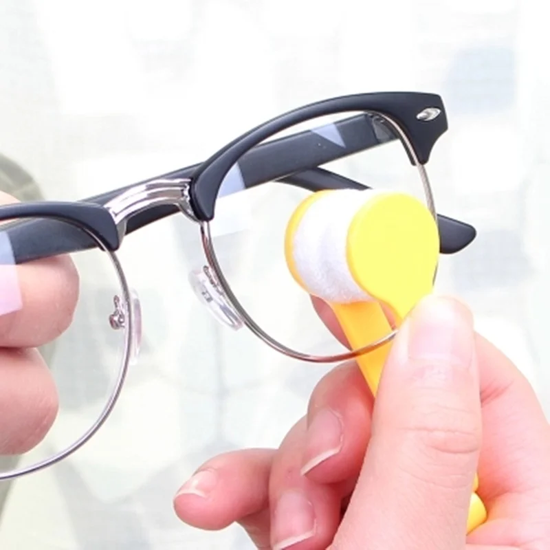 3 шт очки микрофиберная тряпка кисть очков аксессуары для протирки для очков Очиститель солнцезащитных очков ручной инструмент
