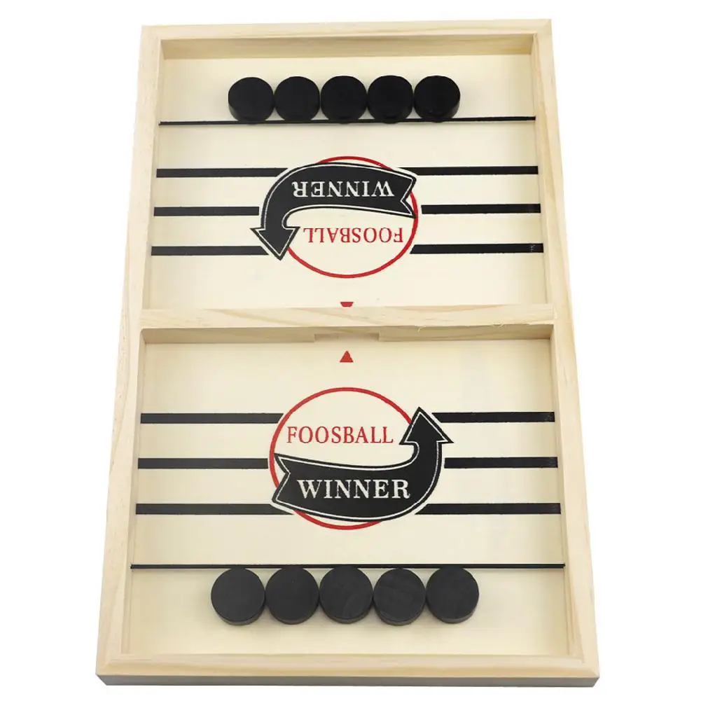 

Family Games Table Hockey Game Catapult Chess Parent-child Interactive Toy Fast Sling Puck Game Ice Hockey Games for Children