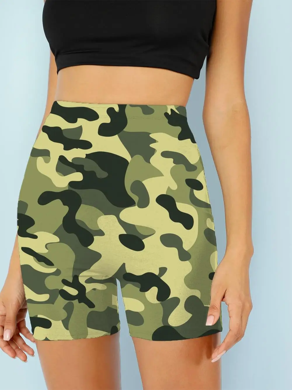 

3d Shorts Camouflage Shorts Women Psychedelic Abstract Harajuku Casual Womens Pants Hot Lady Hawaii High Quality