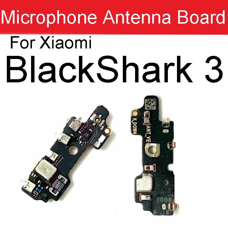 Плата модуля микрофона для Xiaomi Mi BlackShark 3 антенна подключения сигнала гибкие