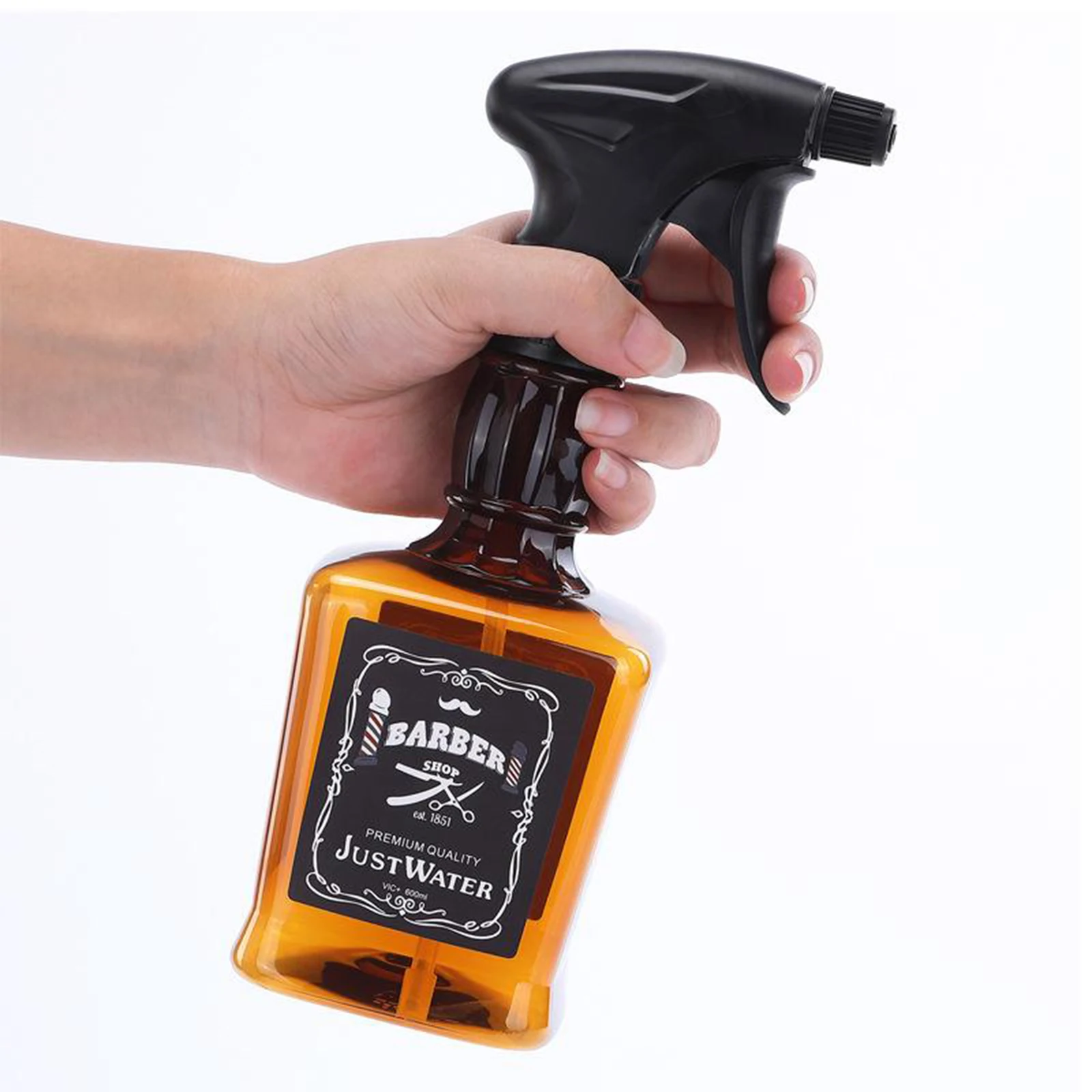 20oz Hairdressing Styling Spray Bottle Skincare Water Plant Sprayer Reusable Alcohol Spray Bottle Barber Water Sprayer Bottle