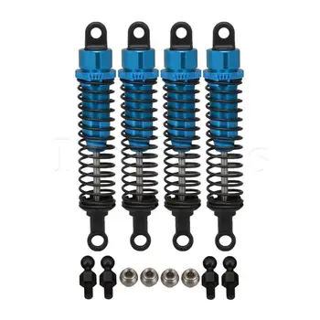 

Mxfans 4x Aluminum Alloy 68126 RC 1:12 Shock Absorber for RGT136100 Blue