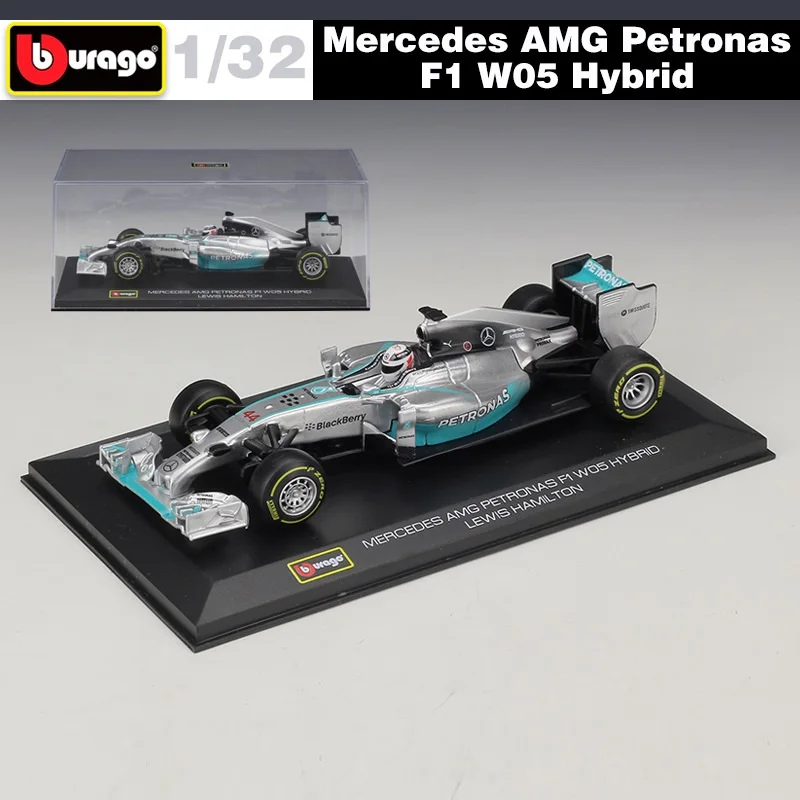 1:43 Bburago F1 2019 Mercedes Benz AMG Petronas W10 EQ Power No44 Lewis Hamilton No77 Valtteri Bottas Formula One Diecast Cars|Наземный