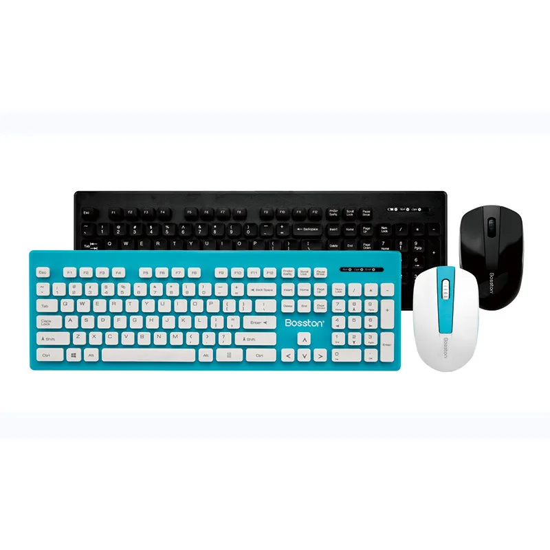 

BOSSTON WS300 Wireless Keyboard And Mouse Set Laptop Desktop PC Game Office Household Saving