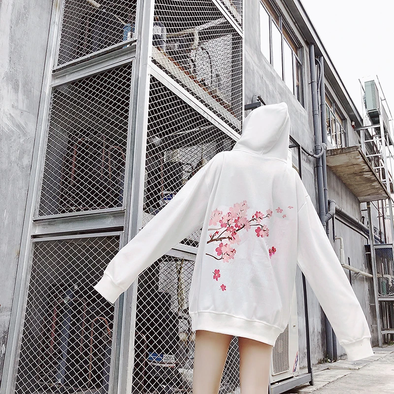 April MOMO модные зимние мужские и женские толстовки осень вишневый цвет печать хип хоп толстовки Harajuku Высокая уличная одежда