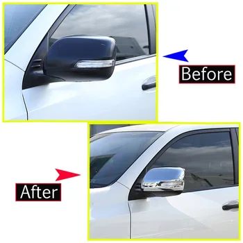 

1 Pair ABS Rearview Mirror Cover Waterproof Sunscreen Rear View Lens Cover Car Exterior Decoration Car Accessories