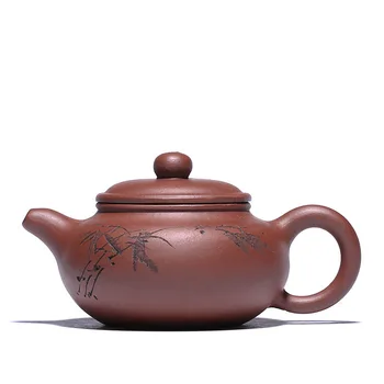 

130ml Purple Sand yixing teapot kung fu kettle drinkware creative pot handmade pot
