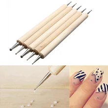 Маникюрные принадлежности,, сделай сам, маникюр, деревянная клюшка бриллиант ручка dian hua bi, 5 шт. в упаковке, дополнительное специальное предложение