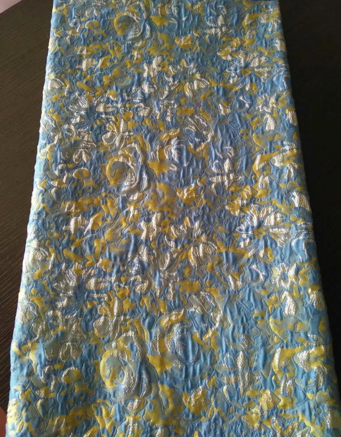 5yards Высококачественная жаккардовая парчовая ткань нигерийский Тюль кружевная ткань красная французская Сетка кружевная ткань для свадебной вечеринки DHL02 - Цвет: 5yards