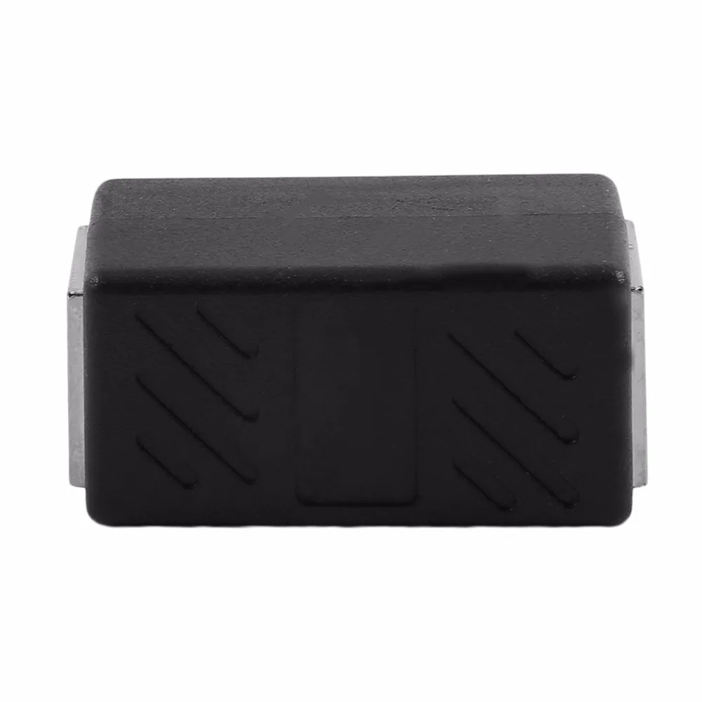 OXA Black Female to Female Network LAN Connector Adapter Coupler Extender RJ45 Ethernet Cable Join Extension Converter Coupler