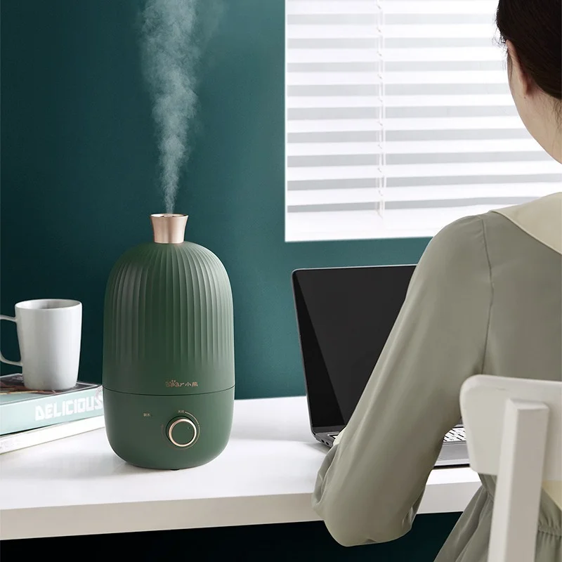 1.5 2L Air Humidifier Antibacterial Large Mist Aroma Diffuser Multiple Filter Air Purifier Desktop Sprayer for Home Office Car