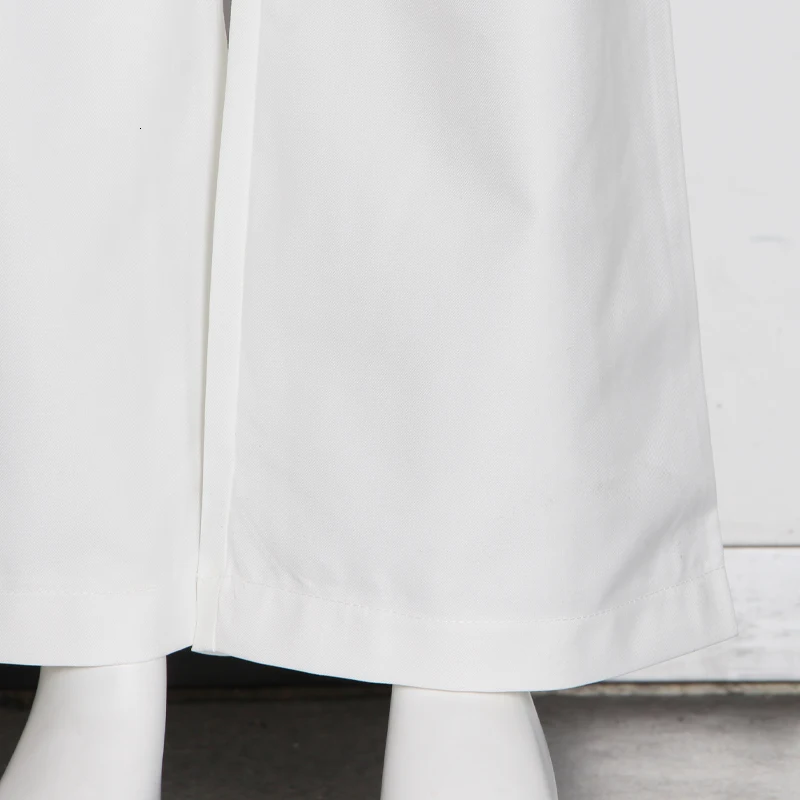 TWOTWINSTYLE повседневные однотонные женские брюки с высокой талией на пуговицах большого размера длинные женские брюки в Корейском стиле Весна модная одежда Новинка
