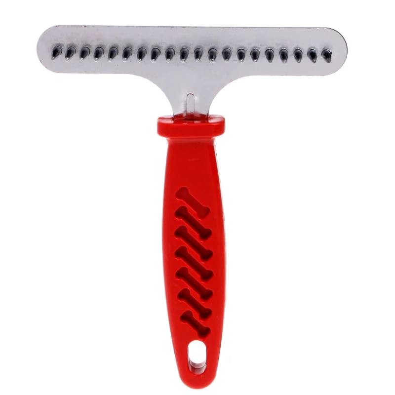 Pet Dog Cat Long Short Thick Hair Fur Shedding Remove Grooming Rake Comb Brush