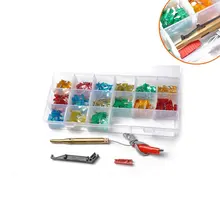 Портативный мини Размеры лезвие предохранителей цинковый сплав авто автомобиль грузовик Предохранитель Ассортимент Комплект с Electric Appliance набор